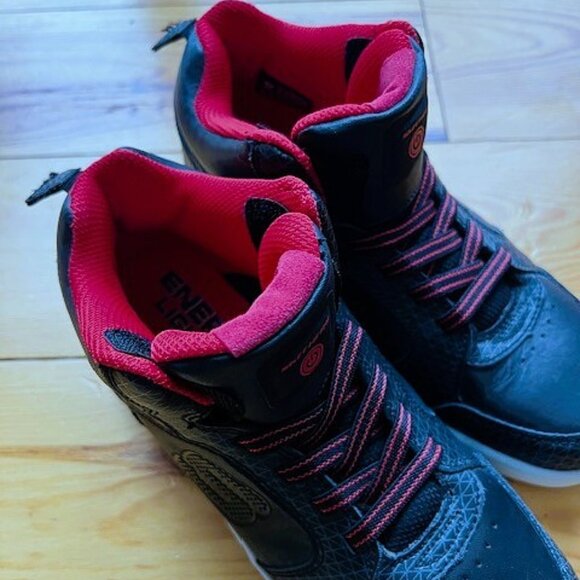 Skechers Energy Lights Hightop Leather Shoes - EUC - Picture 8 of 15